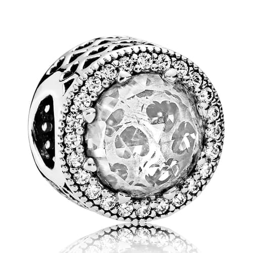 PANDORA Radiant Hearts, Clear CZ Charm