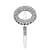 PANDORA Hearts of PANDORA Halo, Clear CZ Ring Side
