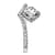 Pandora Square Sparkle Wishbone Ring 198420C01