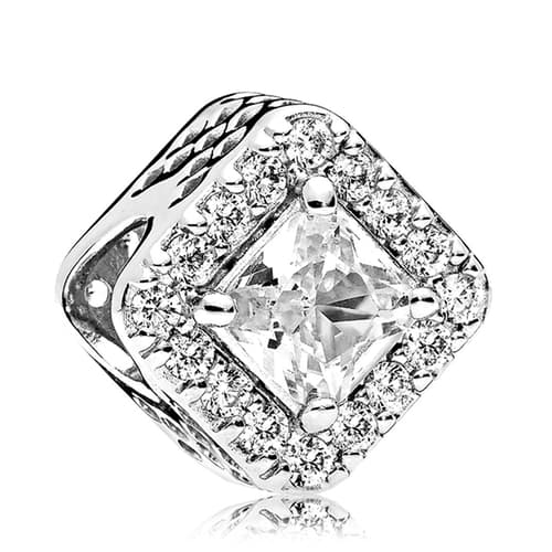 PANDORA Geometric Radiance CZ Charm