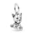 PANDORA Bulldog Puppy Dangle Charm 798008EN16