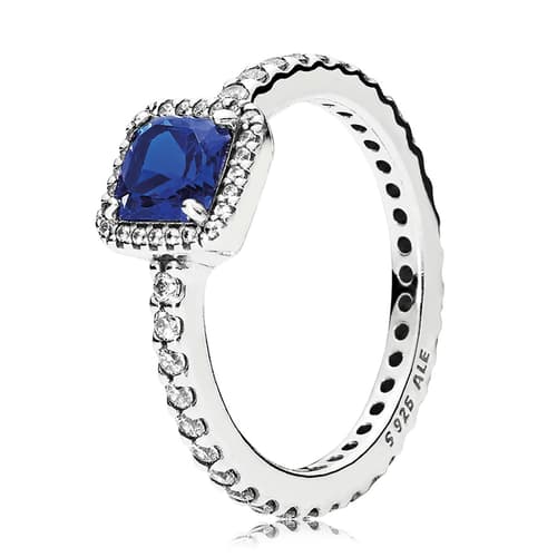PANDORA Timeless Elegance Blue Ring