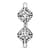 Pandora Square Sparkle Open Ring 198506C01