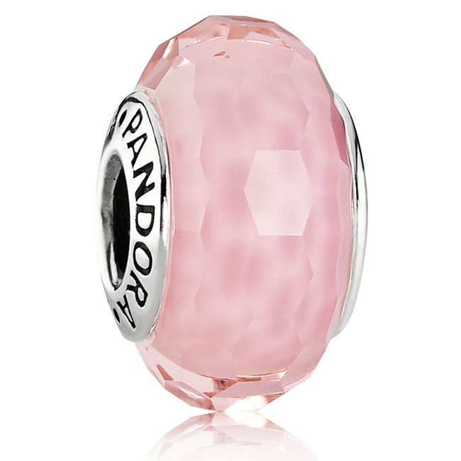 pandora murano pink