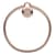 PANDORA Rose™ Moments Smooth Signature Padlock Bracelet 587757CZ