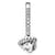 Pandora Elevated Heart Ring 198421C01