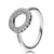 PANDORA Hearts of PANDORA Halo, Clear CZ Ring
