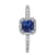 PANDORA Timeless Elegance Blue Ring