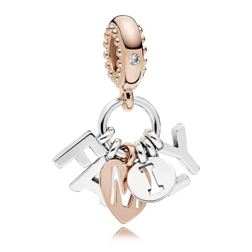 PANDORA Rose™ Perfect Family Dangle Charm 787785CZ