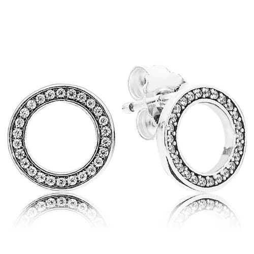 PANDORA Forever Clear CZ Stud Earrings