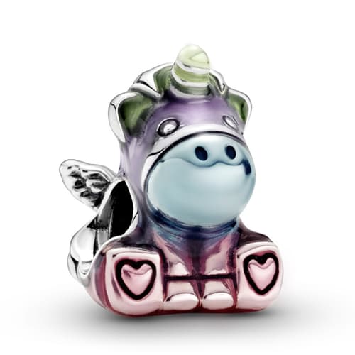 Pandora Colorful Rainbow Bruno the Unicorn Charm
