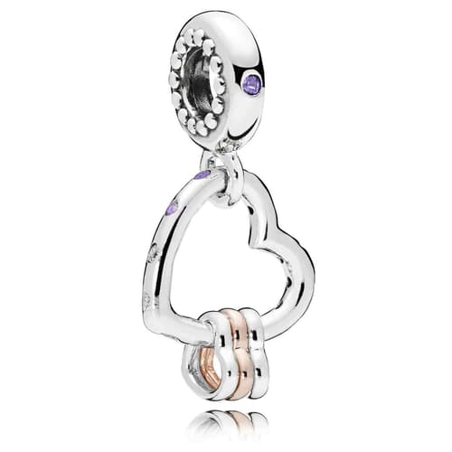 PANDORA Rose™ Heart Highlights Dangle Charm
787247NLCMX