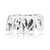 PANDORA Mom Script Charm 797778