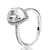 PANDORA Radiant Teardrop Ring