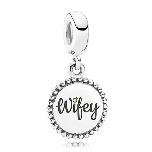PANDORA Wifey Dangle Charm