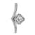 Pandora Square Sparkle Wishbone Ring 198420C01