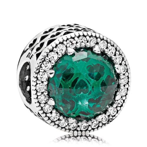 PANDORA Radiant Hearts Sea Green Charm