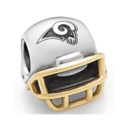 PANDORA St. Louis Rams NFL Helmet Charm - 0