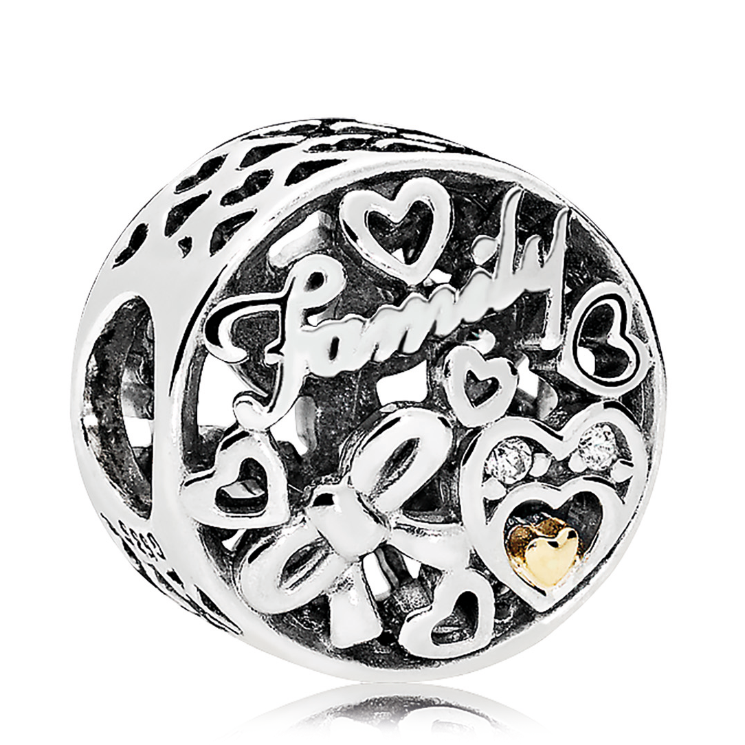 pandora family charm