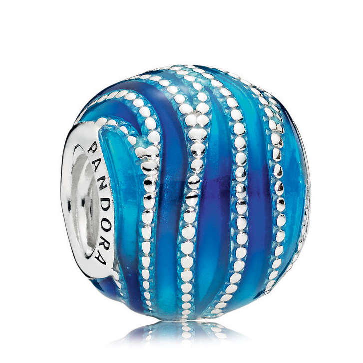 pandora beads blue