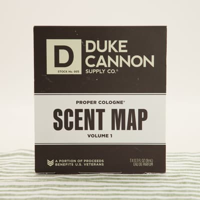 Duke Cannon&reg; Scent map- Proper Cologne
