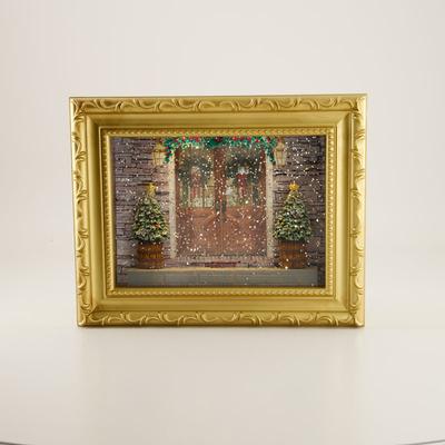 LED Picture Frame Glitter Globe