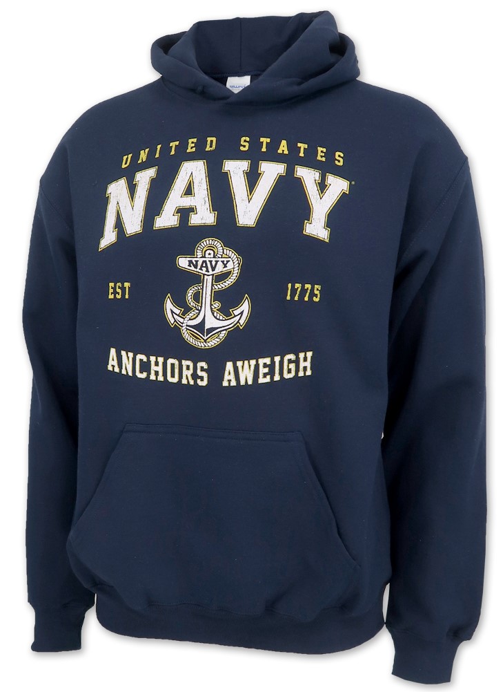 Retro Hoody - Navy - Cracker Barrel