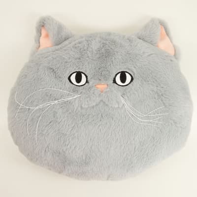 Cat Face Shaped Pillow