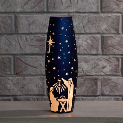 Blue Nativity Accent Light