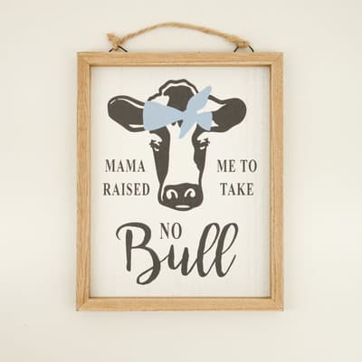 Take No Bull Wall Decor