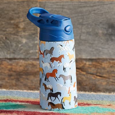 Horse Breeds 12 Oz. Flip Switch Bottle