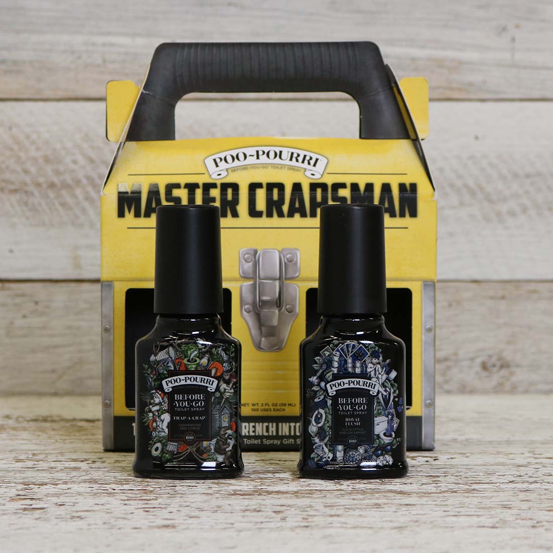 Master Crapsman Poo-Pourri Set - Cracker Barrel