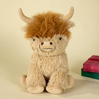 Jumbo Highland Cow Plush