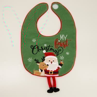 My First Christmas Bib