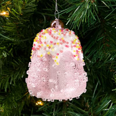 Pink Gum Drop Ornament