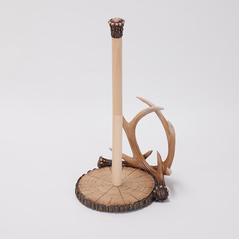 HiEnd Accents Antler Paper Towel Holder