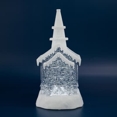 LED Church Glitter Globe