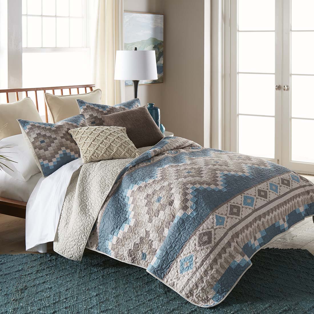Donna Sharp Desert Point Quilt - Thumbnail 2