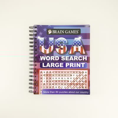 Big Large Print USA Word Search