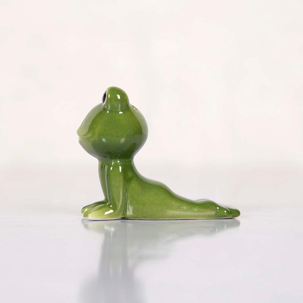 Mini Downward Yoga Frog Salt Shaker - Cracker Barrel