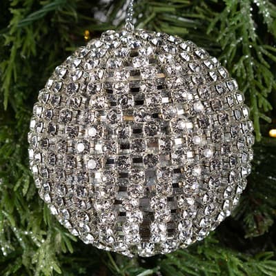 Jeweled Ball Ornament