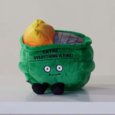 Im Fine Dumpster Fire Plush