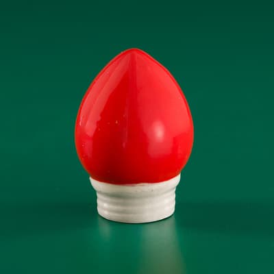 Red Light Bulb Mini Salt Shaker