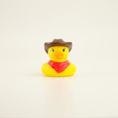 Cowboy Rubber Duck