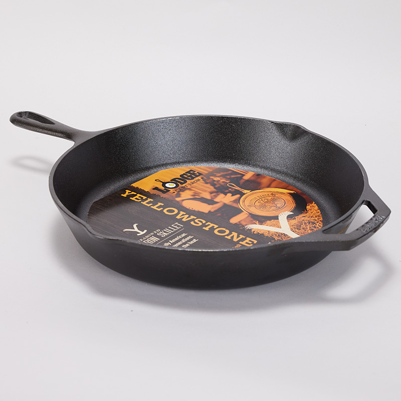 Cast Iron Cookware Lodge Yellowstone Collection Skillet 10.25 Authentic Y