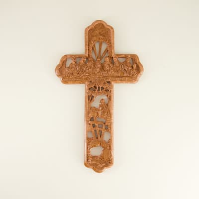 Last Supper Wall Cross