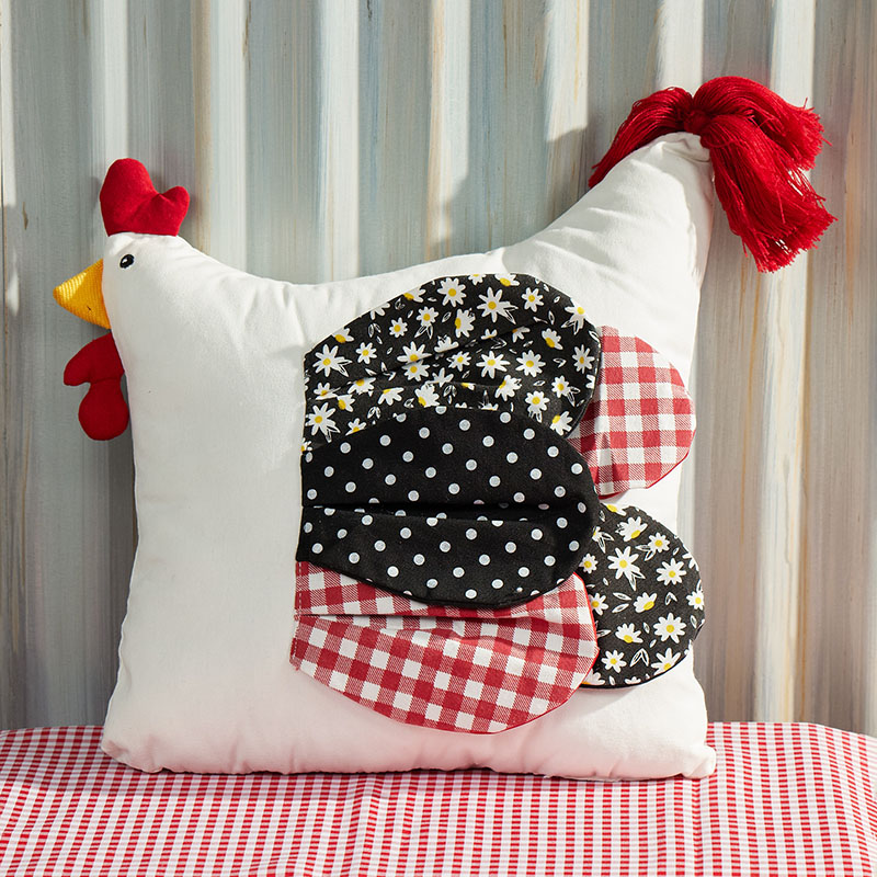 Chicken Shaped Pillow Cracker Barrel
