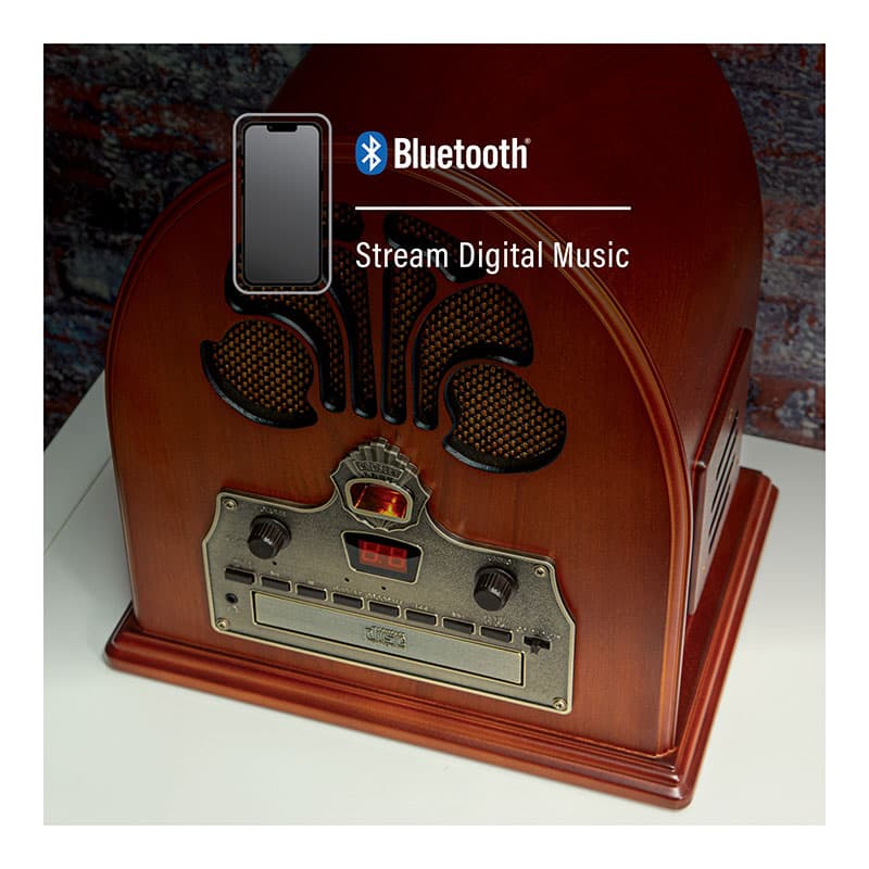 Crosley Cathedralラジオ CDプレーヤー Crosley Cathedralラジオ CDプレーヤー Bluetooth の通販 by
