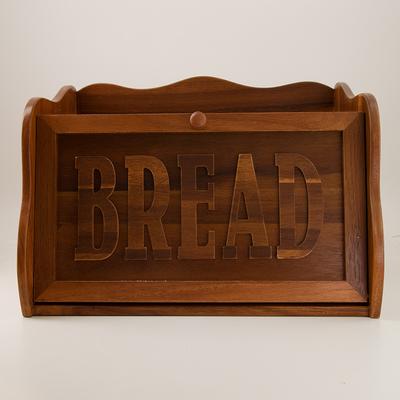 Wood Bread Box