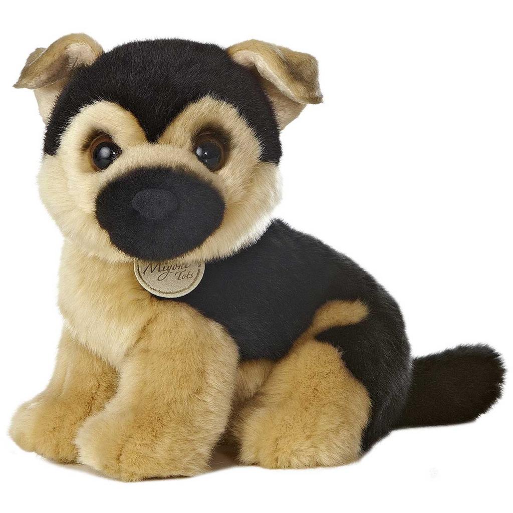 black german shepherd stuffed animal